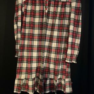 Macy’s Red Plaid Kids Nightgown